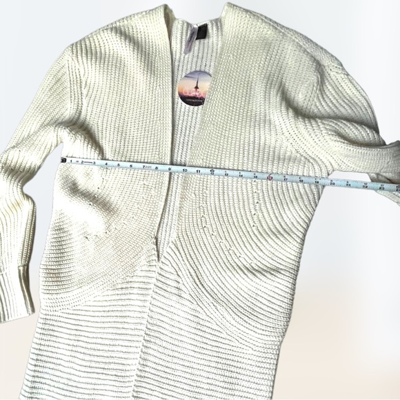 Love by Design Cream Knit Cardigan - Picture 4 of 13